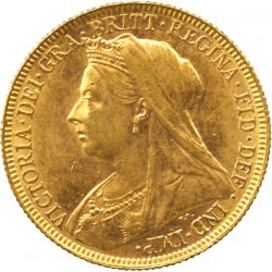 FULL GOLD SOVEREIGN 1894