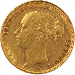 FULL GOLD SOVEREIGN 1891