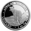 1 oz silver SOMALIA LEOPARD 2018 - 100 shillings