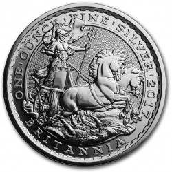1 oz silver BRITANNIA 20th Anniversary Chariot 2017