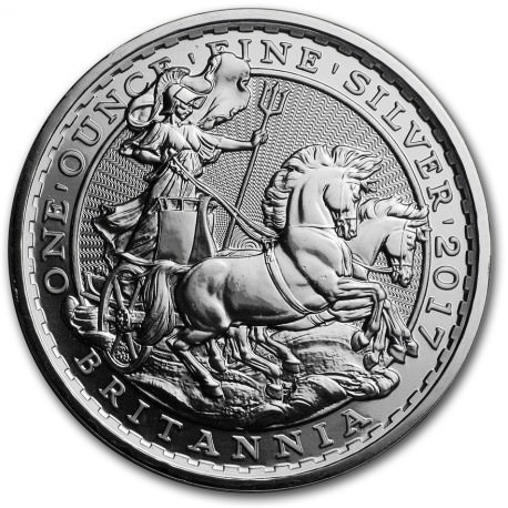 1 oz silver BRITANNIA 2017 Privy Rooster