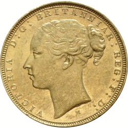 FULL GOLD SOVEREIGN 1894
