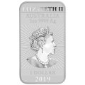Perth Mint 1 oz silver RECTANGLE DRAGON $1 BAR 2019