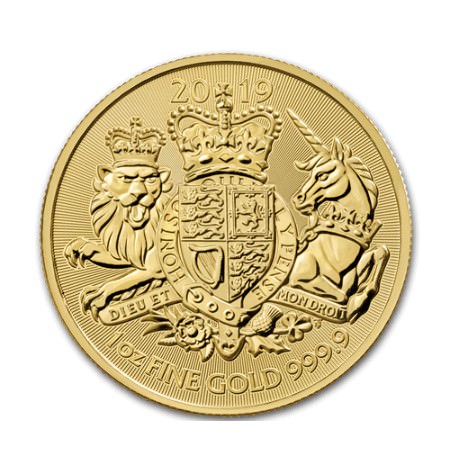 GOUD 1 oz GOLD BRITANNIA 2019 Oriental border