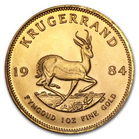 1 oz gold KRUGERRAND 1984