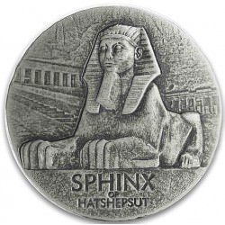 Chad 5 oz silver SPHINX OF HATSHEPSUT 2019
