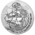 1 oz SILVER RWANDA NAUTICAL HMS ENDEAVOUR 2018