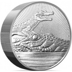 10 oz silver CROCODILE & BABY 2019 Next Generation BU $10