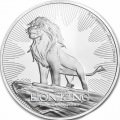 1 oz silver 25th anniversary LION KING 2019 $2 