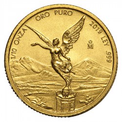 1/10 oz gold LIBERTAD 2019