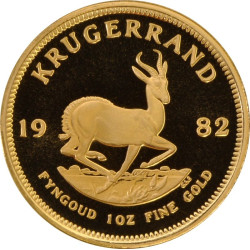 1 oz gold KRUGERRAND 1982 PROOF 